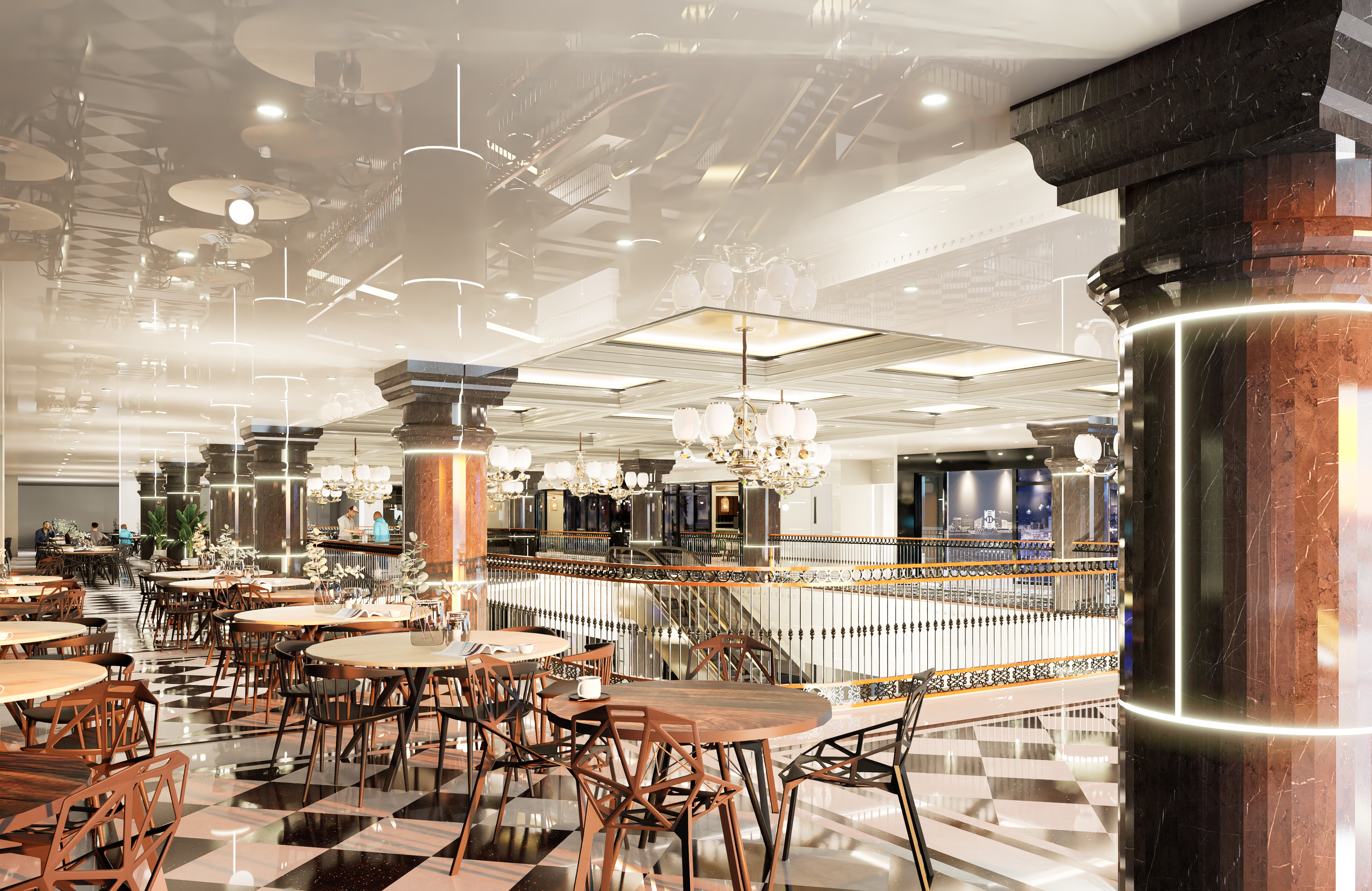 20 Food court_Flooring